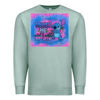 Seafoam touch me and i will bite you stitch Premium Sweatshirt - Zillion Design Studio