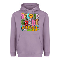 Lavender second grade energy Heavyweight Hoodie - texasbilliewilder