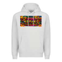 Dove Grey national hispanic heritage month license plate Premium Hoodie - BundleAndBundleShop