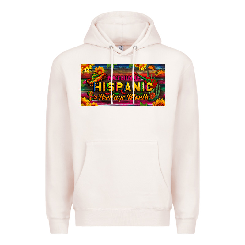 National Hispanic Heritage Month License Plate Premium Hoodie by BundleAndBundleShop | Teevron