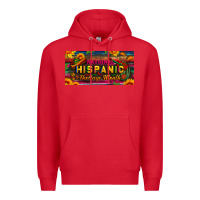 Red national hispanic heritage month license plate Premium Hoodie - BundleAndBundleShop
