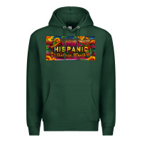 Sports Green national hispanic heritage month license plate Premium Hoodie - BundleAndBundleShop