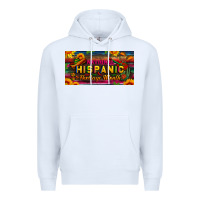 White national hispanic heritage month license plate Premium Hoodie - BundleAndBundleShop