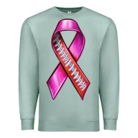 Seafoam Breast Cancer Ribbon American Football Premium Sweatshirt - texasbilliewilder