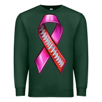 Sports Green Breast Cancer Ribbon American Football Premium Sweatshirt - texasbilliewilder