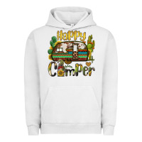 Happy Camper Caravan And Gnome Urban Hoodie | Teevron