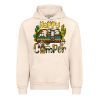 Sandshell happy camper caravan and gnome Urban Hoodie - BarkalooDesign