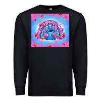 Black stitch rainbow Premium Sweatshirt - Zillion Design Studio