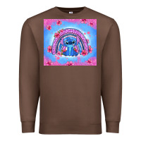 Chestnut stitch rainbow Premium Sweatshirt - Zillion Design Studio
