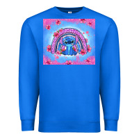 True Royal stitch rainbow Premium Sweatshirt - Zillion Design Studio