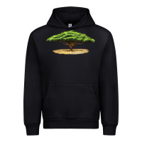 Foreset Green acacia tree Urban Hoodie - LillyAllenDesigns