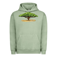 Pigment Oil Green acacia tree Urban Hoodie - LillyAllenDesigns