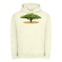 Pigment Pistachio acacia tree Urban Hoodie - LillyAllenDesigns