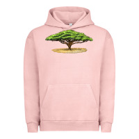 Pigment Salmon acacia tree Urban Hoodie - LillyAllenDesigns