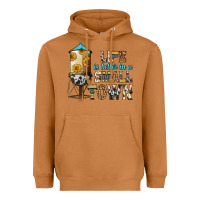 Meerkat life is better in a small town Heavyweight Hoodie - Zillion Design Studio