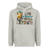 Life Is Better In A Small Town Heavyweight Hoodie | Teevron
