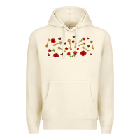 Sandshell rosses and keys Premium Hoodie - AdoDesignShop