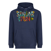 Navy senior 2024 Heavyweight Hoodie - texasbilliewilder