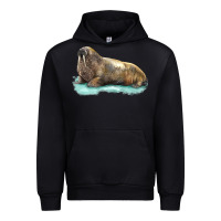 Foreset Green Walrus Urban Hoodie - LillyAllenDesigns