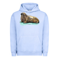 Pigment Grape Ice Walrus Urban Hoodie - LillyAllenDesigns