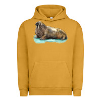 Pigment Peanut Butter Walrus Urban Hoodie - LillyAllenDesigns