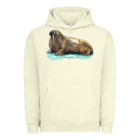 Pigment Pistachio Walrus Urban Hoodie - LillyAllenDesigns