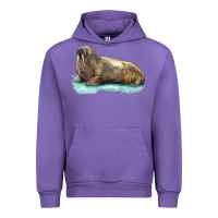 Tulip Walrus Urban Hoodie - LillyAllenDesigns