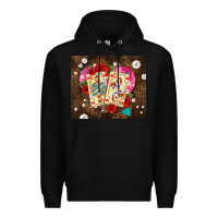 Black playing cards and pearls Premium Hoodie - AdoDesignShop