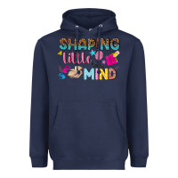 Navy shaping little mind Heavyweight Hoodie - texasbilliewilder