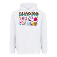 White shaping little mind Heavyweight Hoodie - texasbilliewilder