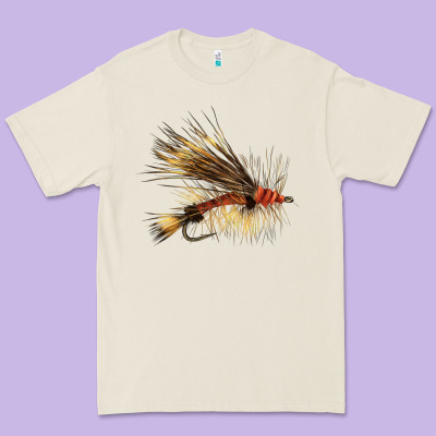 Fish Fly Premium Tee Designed By Lillyallendesigns