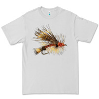 Dove Grey Fish Fly Premium Tee - LillyAllenDesigns