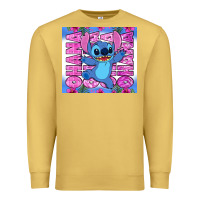 Antique Gold stitch ohana Premium Sweatshirt - Zillion Design Studio