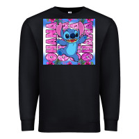 Black stitch ohana Premium Sweatshirt - Zillion Design Studio