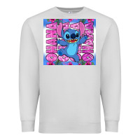 Dove Grey stitch ohana Premium Sweatshirt - Zillion Design Studio