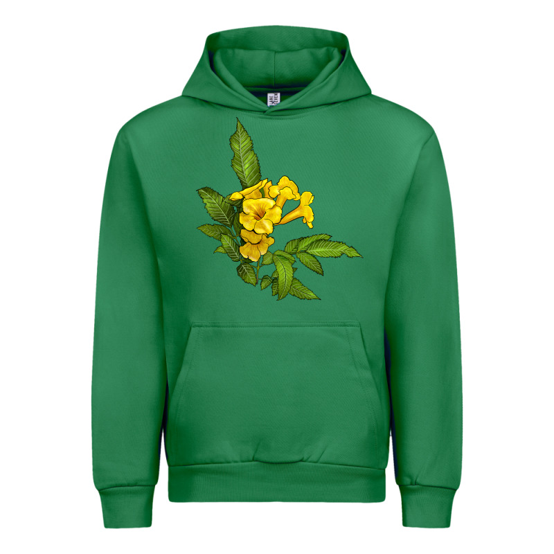 Yellow Elder Flower Urban Hoodie by LillyAllenDesigns | Teevron