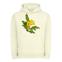 Pigment Pistachio yellow elder flower Urban Hoodie - LillyAllenDesigns