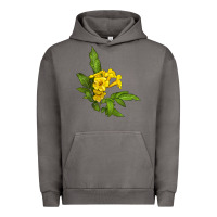 Pigment Tornado yellow elder flower Urban Hoodie - LillyAllenDesigns