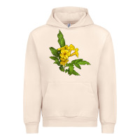 Sandshell yellow elder flower Urban Hoodie - LillyAllenDesigns