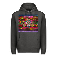 Charcoal Heather proud of my roots tumbler Premium Hoodie - BundleAndBundleShop