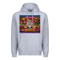 Heather Grey proud of my roots tumbler Premium Hoodie - BundleAndBundleShop