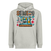 Moon Dust sewing life Heavyweight Hoodie - Zillion Design Studio