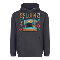 Smoke sewing life Heavyweight Hoodie - Zillion Design Studio
