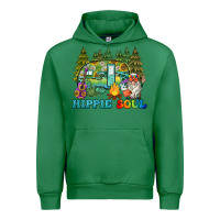 Emerald hippie soul camping Urban Hoodie - BarkalooDesign