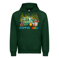 Forest Green hippie soul camping Urban Hoodie - BarkalooDesign