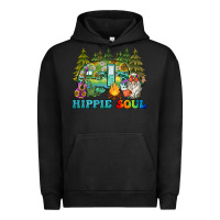 Pigment Black hippie soul camping Urban Hoodie - BarkalooDesign