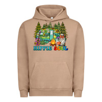 Pigment Burro hippie soul camping Urban Hoodie - BarkalooDesign
