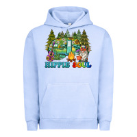 Pigment Grape Ice hippie soul camping Urban Hoodie - BarkalooDesign