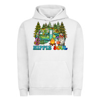 Pigment Lunar Rock hippie soul camping Urban Hoodie - BarkalooDesign