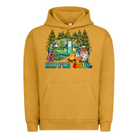 Pigment Peanut Butter hippie soul camping Urban Hoodie - BarkalooDesign